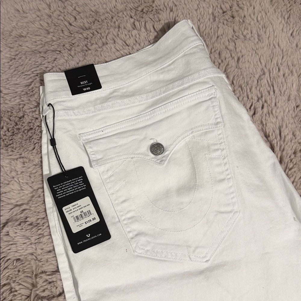 True Religion Classic White Denim